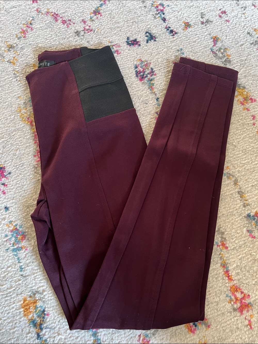 Dynamite deep plum pants